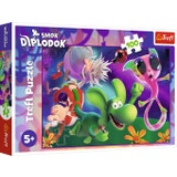Trefl Puzzle - Dilpodocus Dragon, 100 pieces