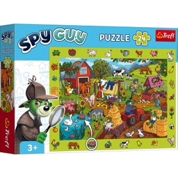 Trefl Puzzle - Spy Guy Farm, 24 pieces - 1 item