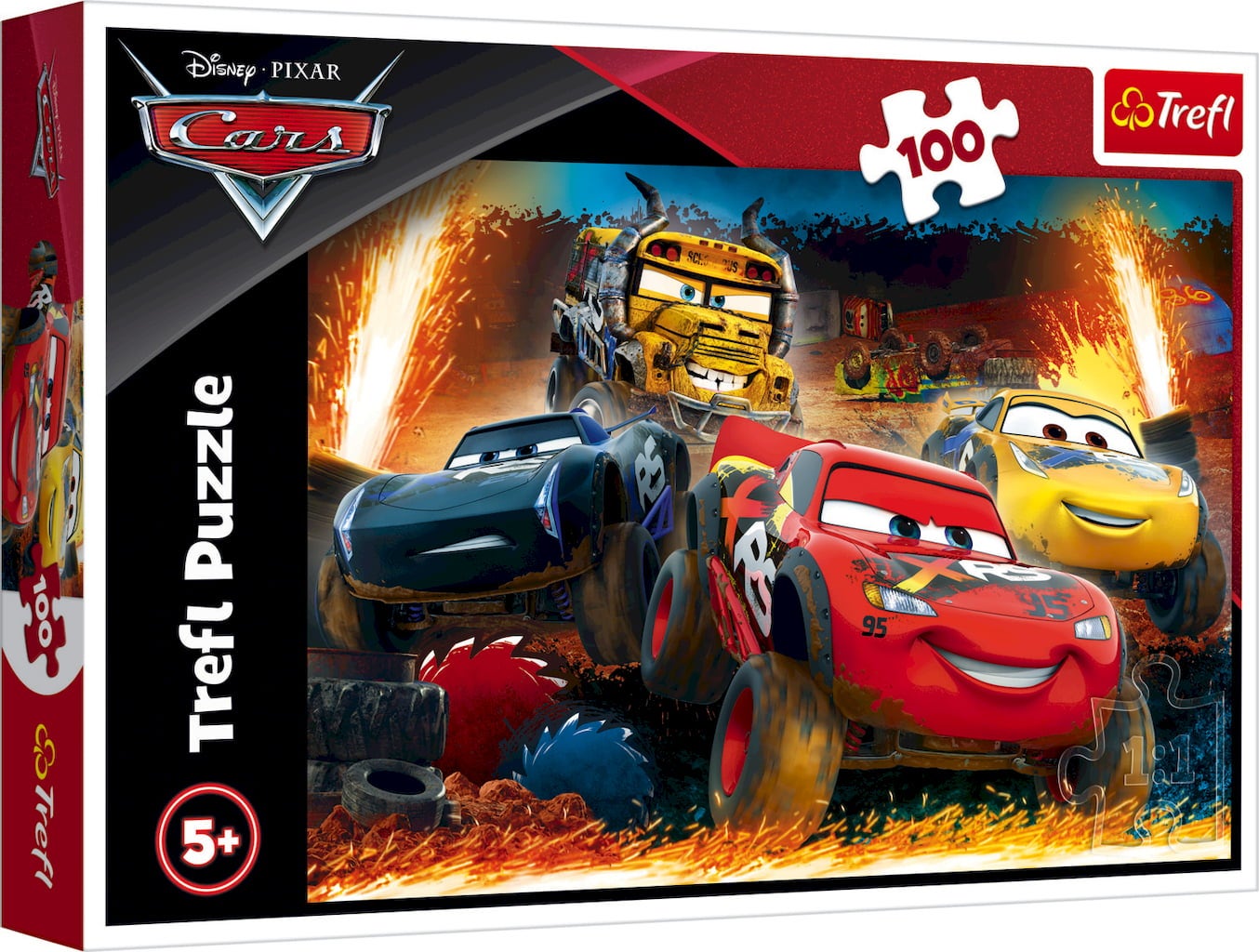 Puzzle - Disney Cars 3 - 100 Teile
