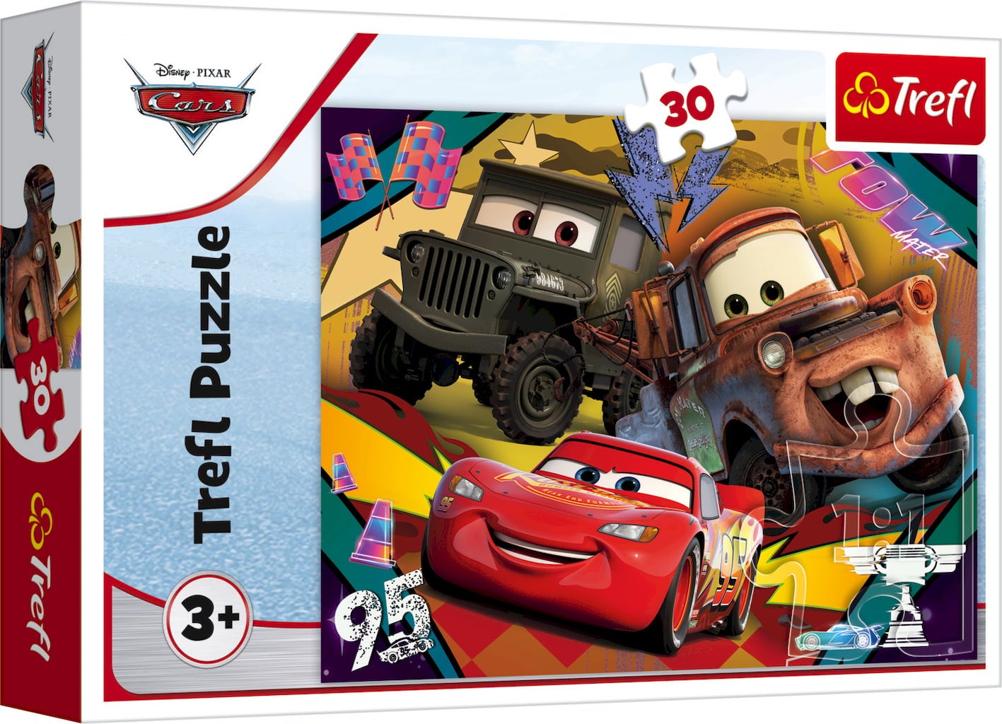Trefl Puzzle 30 Pezzi - Cars - 1 pz.