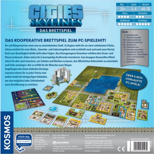 GERMAN - Cities Skylines - The Board Game - 1 item