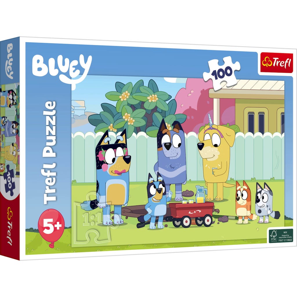 Trefl Puzzle - Bluey 100 pieces - Playpolis