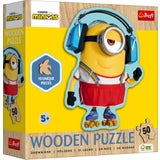 Trefl Junior Wooden Puzzle - Minions 50 pieces