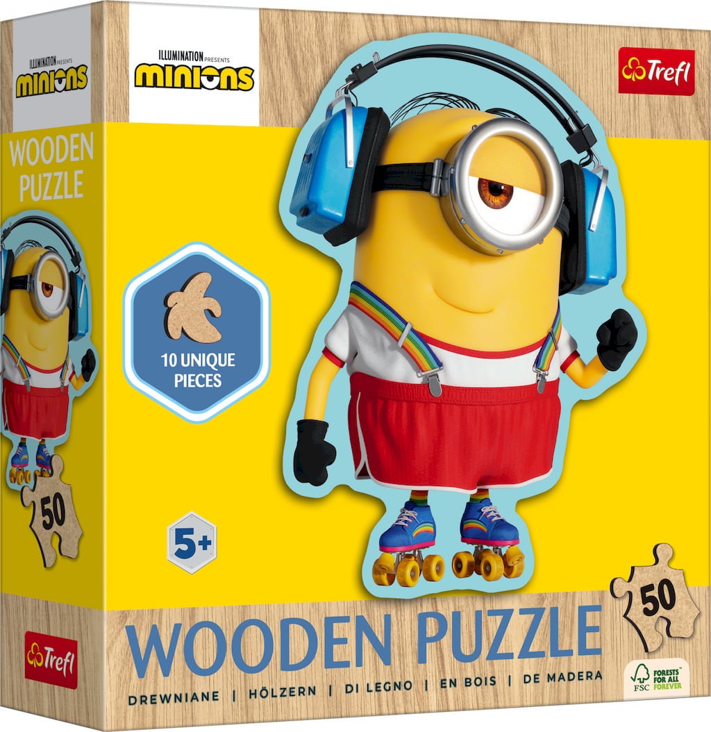 Puzzle in Legno Junior 50 Pezzi - Minions
