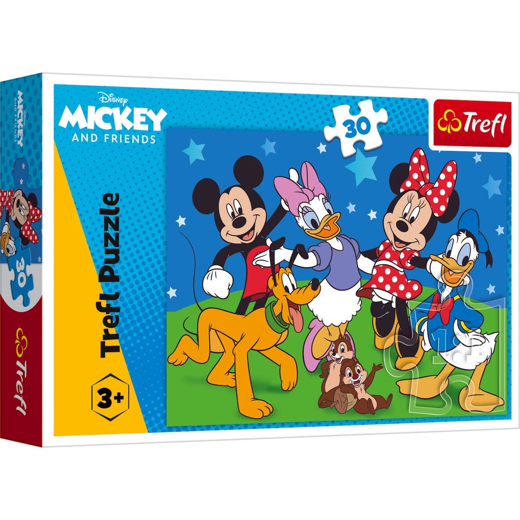 Trefl Puzzle 30 Pieces - Disney Mickey Mouse - Playpolis
