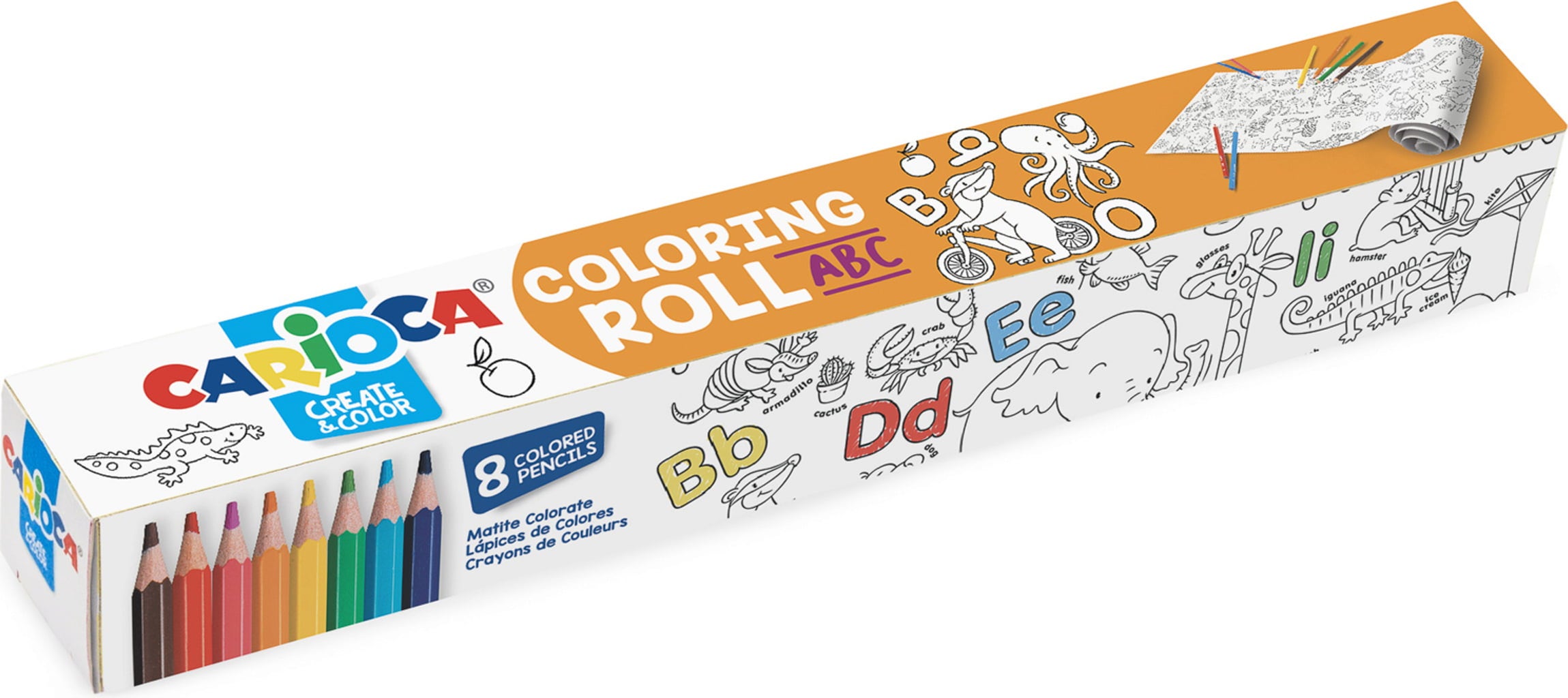 Carioca Coloring Roll - ABC
