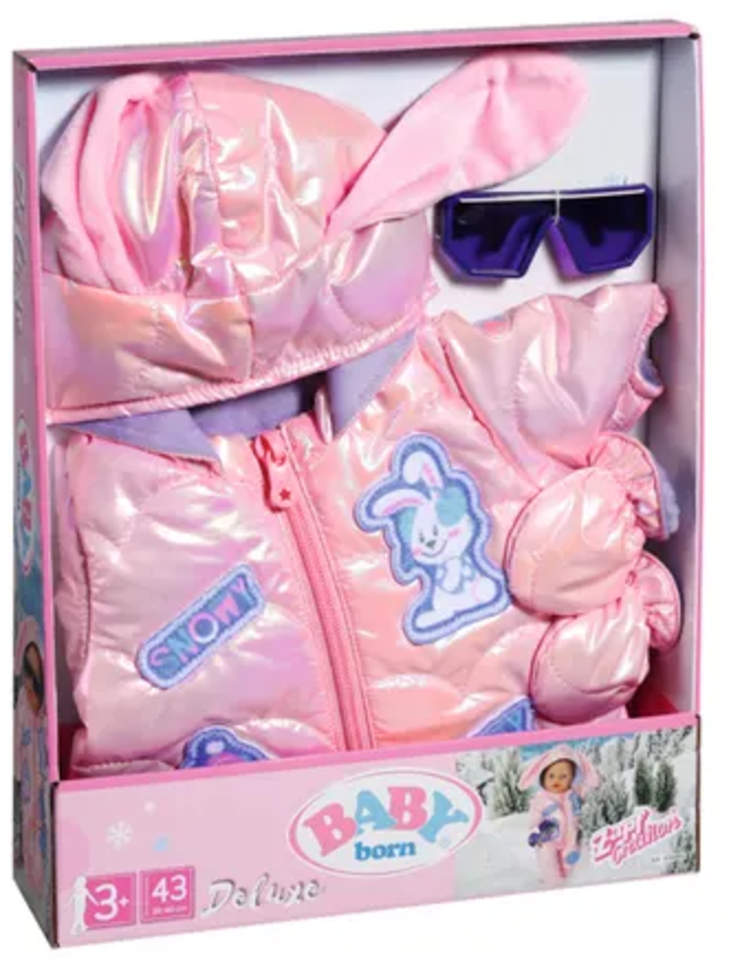 Zapf Creation Deluxe Schneeanzug 43 cm - 1 Stk