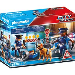PLAYMOBIL 6878 - City Action - Policijska zapora - 1 k.