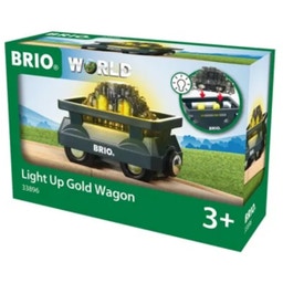 Brio Bahn - Goldwaggon mit Licht - 1 Stk