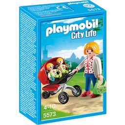 PLAYMOBIL 5573 - City Life - Mamma con Gemellini - 1 pz.