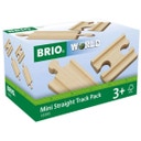 Brio Mini Straight Track Pack  - 1 item