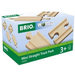 Brio Mini Straight Track Pack  - 1 item