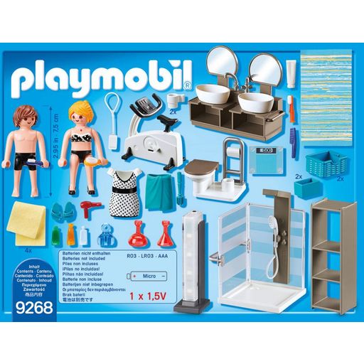 PLAYMOBIL 9268 - City Life - Bathroom - 1 item