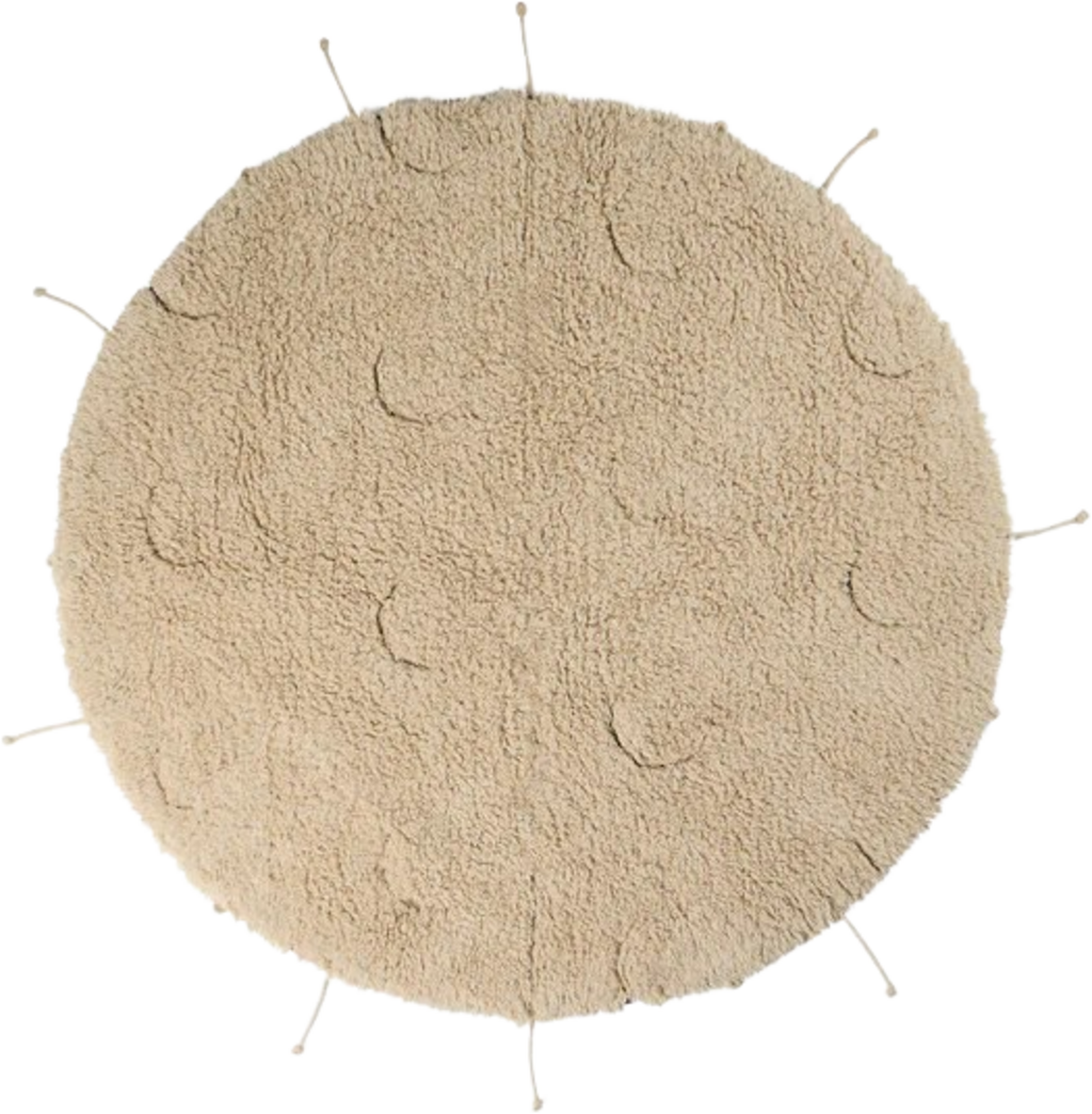 Waschbarer Baumwollteppich 
