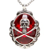 Widmann Necklace with Skull and Crossbones