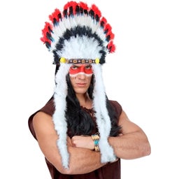 Widmann Sitting Bull Hair Accessory - 1 item