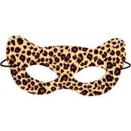 Widmann Leopard Eye Mask - 1 item