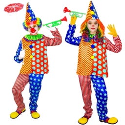 Widmann Clown Costume for Kids  - 116 cm / 4-5 years