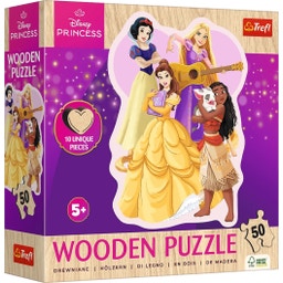 Holz Puzzle Junior 50 Teile - Disney Princess - 1 Stk