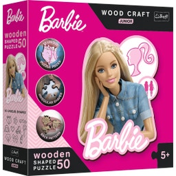 Trefl Holz Puzzle Junior 50 Teile - Barbie - 1 Stk