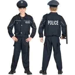 Widmann Children's Police Cfficer Costume - 104 cm / 2-3 years