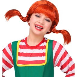 Funny Girl Wig with Pigtails for Children