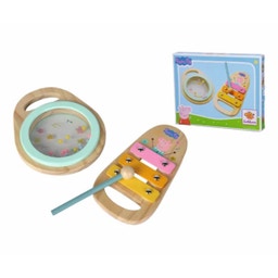 Peppa Pig - Wooden Music Set, 2-piece set  - 1 item