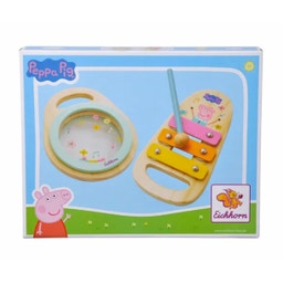 Peppa Pig - Wooden Music Set, 2-piece set  - 1 item