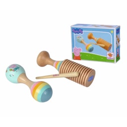 Eichhorn Peppa Pig - Maraca and Ratchet Set - 1 item