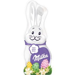 Milka Smilling Bunny, White - 45 g