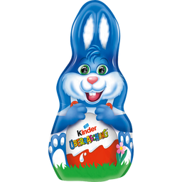 Chocolate Harry Hase Bunny with a Surprise - Blue