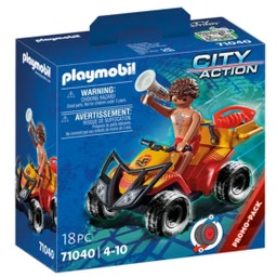 71040 - City Action -  Rettungsschwimmer-Quad