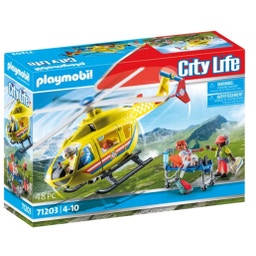 PLAYMOBIL 71203 - City Life - Rettungshelikopter