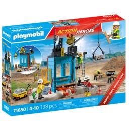 PLAYMOBIL 71650 - my Life - Baustelle