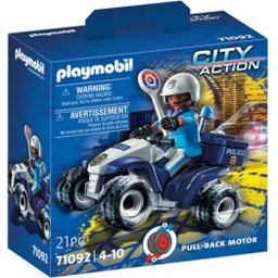 PLAYMOBIL 71092 - City Action - Polizei-Speed Quad