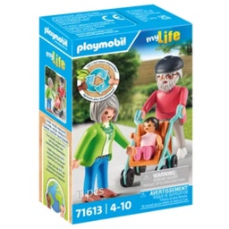 PLAYMOBIL 71613 - my Life - Großeltern mit Baby