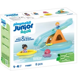 71687 - JUNIOR Badeinsel mit Wasserrutsche