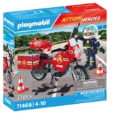 71466 - ACTION HEROES Feuerwehrmotorrad am Unfallort