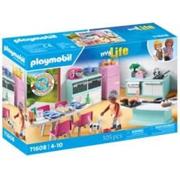 PLAYMOBIL 71608 - my Life - Küche mit Essplatz