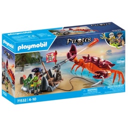 PLAYMOBIL 71532 - Kampf gegen die Riesenkrabbe