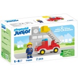 PLAYMOBIL 71683 - JUNIOR Feuerwehrleiterfahrzeug