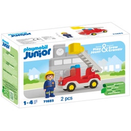 PLAYMOBIL 71683 - JUNIOR Feuerwehrleiterfahrzeug