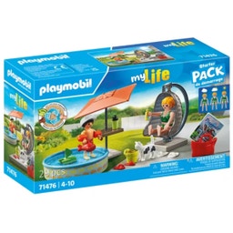 PLAYMOBIL 71476 - my Life - Planschspaß zu Hause