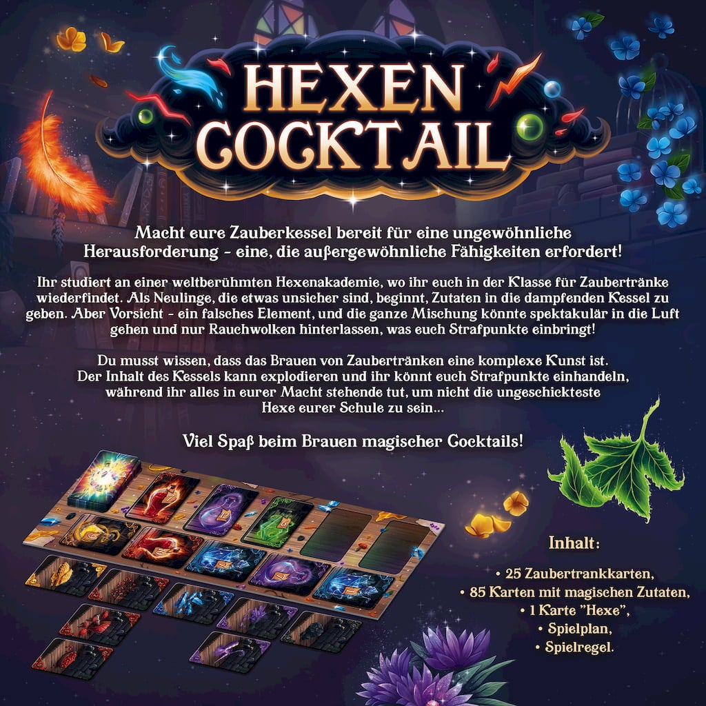 Trefl Hexen Cocktail (Tyska) - 1 st.