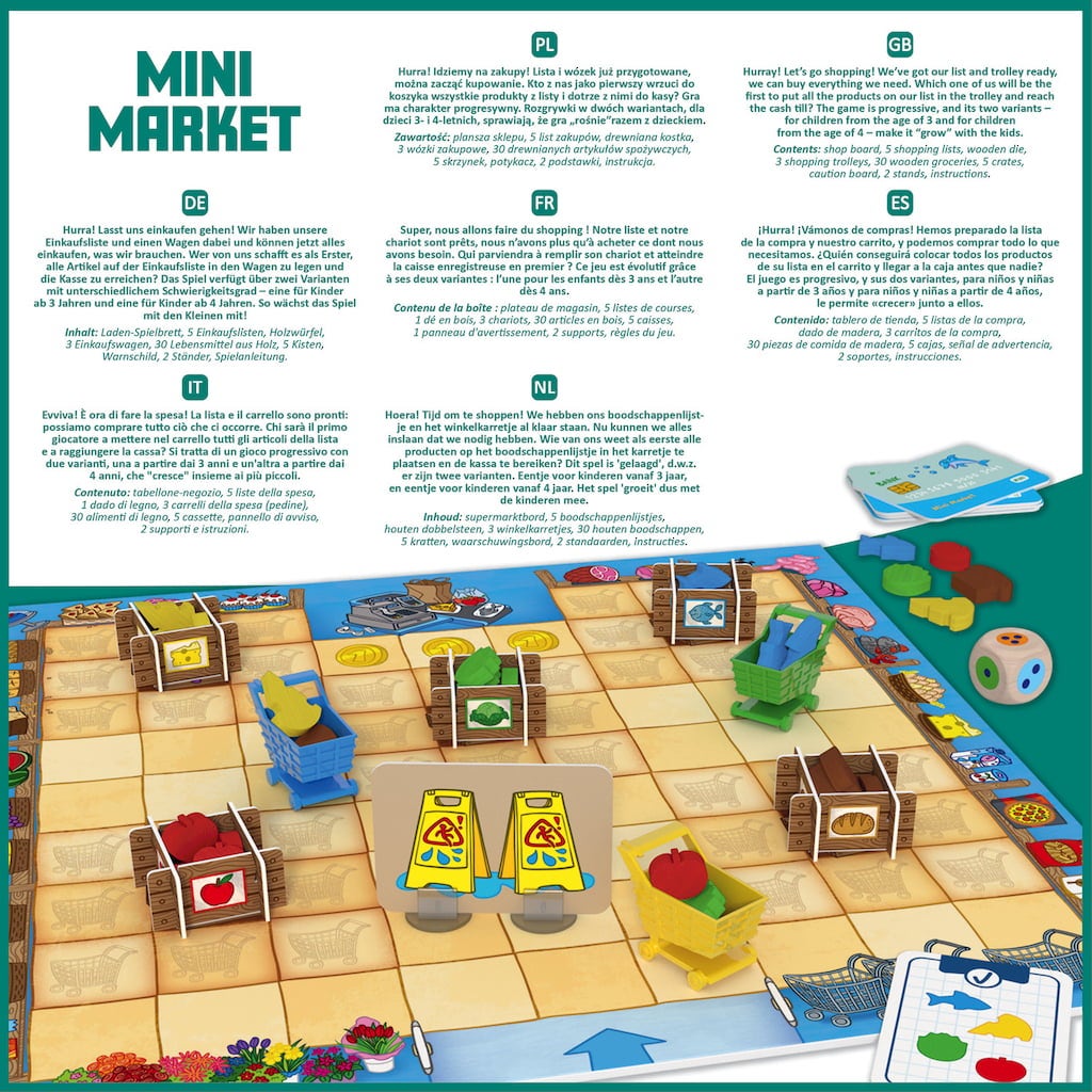Trefl Erstes Spiel - Mini Market - 1 Stk