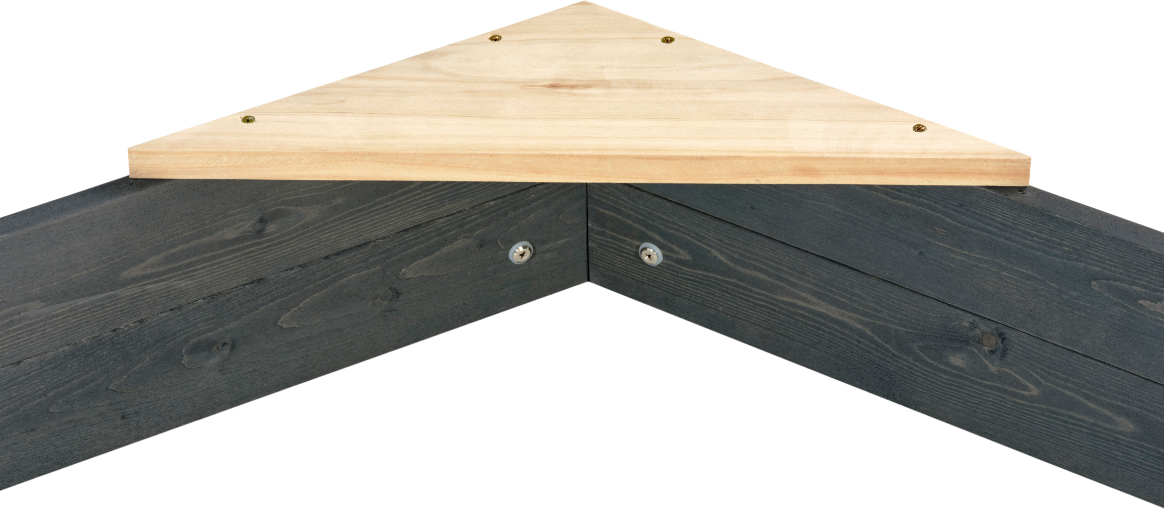 Aksent Holzsandkasten sechseckig 160x140cm - 1 Stk