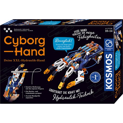 GERMAN - Cyborg Hand - Your XXL Hydraulic Hand - 1 item
