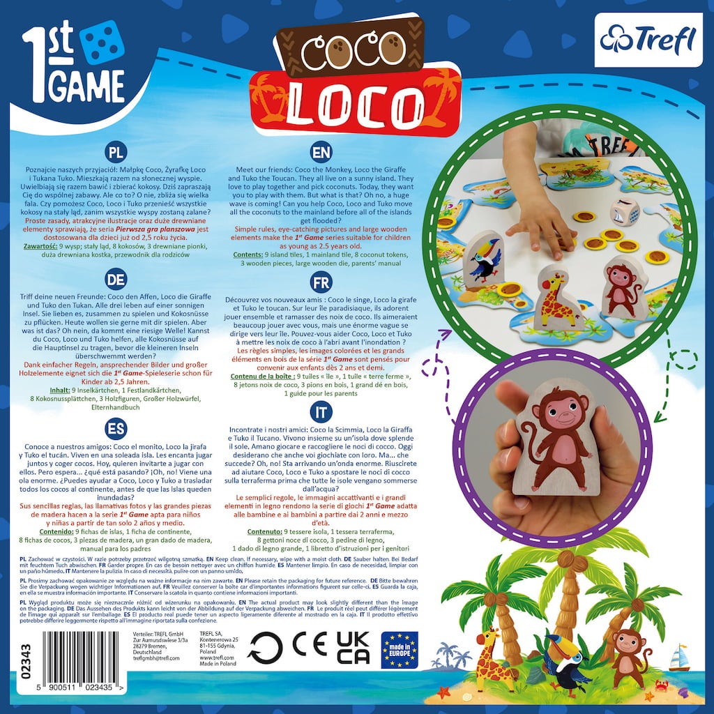 Trefl Erstes Spiel - Coco Loko - 1 Stk