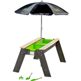 Aksent Sand & Water Table + Umbrella & Garden Tools