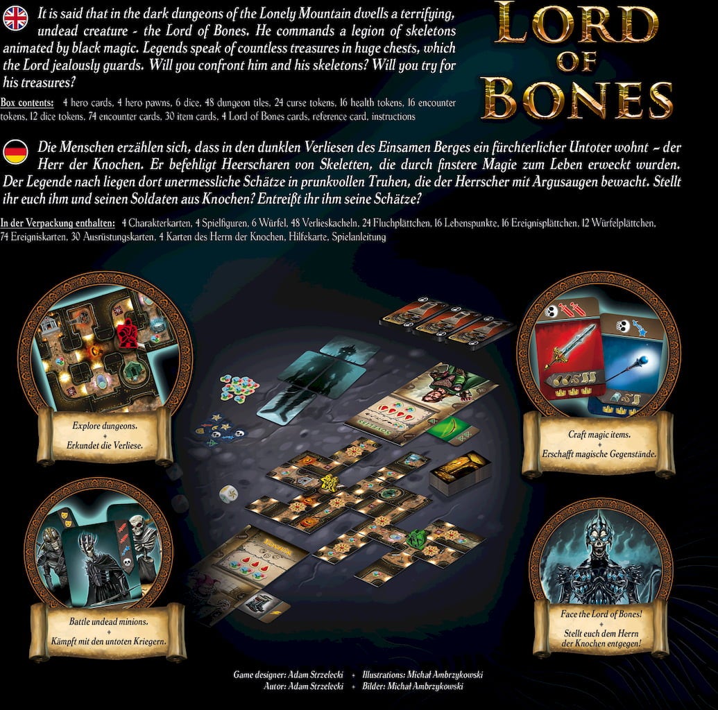 Trefl Lord of Bones (IN TEDESCO) - 1 pz.